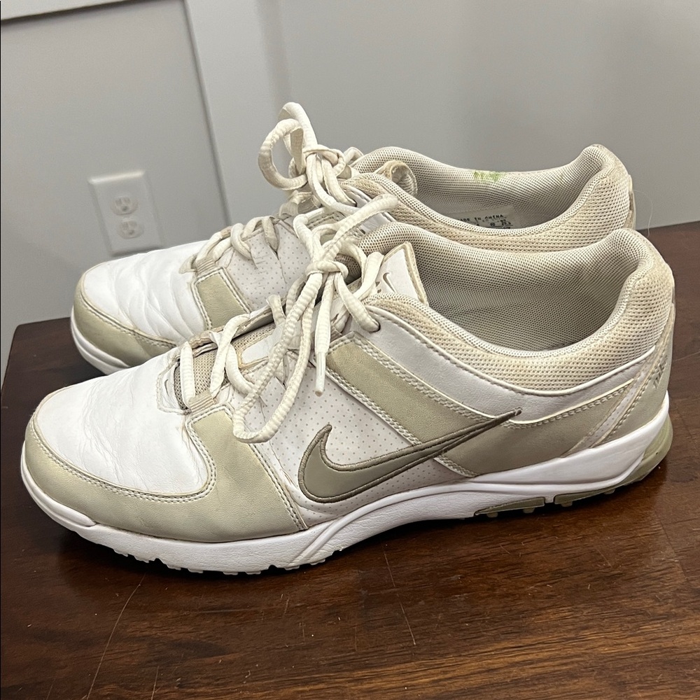 Nike Womens Air Brassie III 379196-222 Golf Shoes / BIRCH/TAUPE / Size 8.5